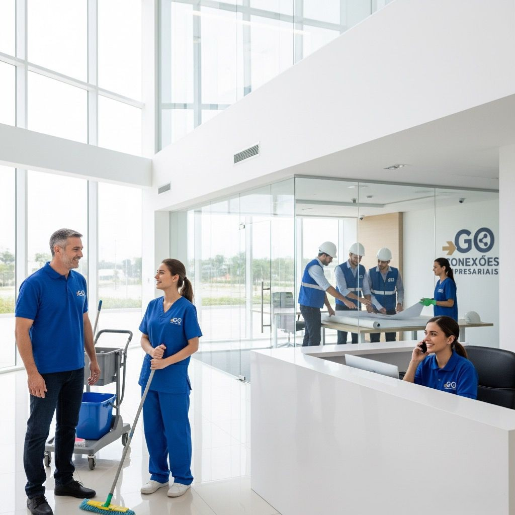 Go Conexões Empresariais - Serviços de Diaristas e Faxineiras